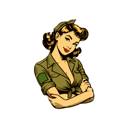 A presença de uma oficial do exército