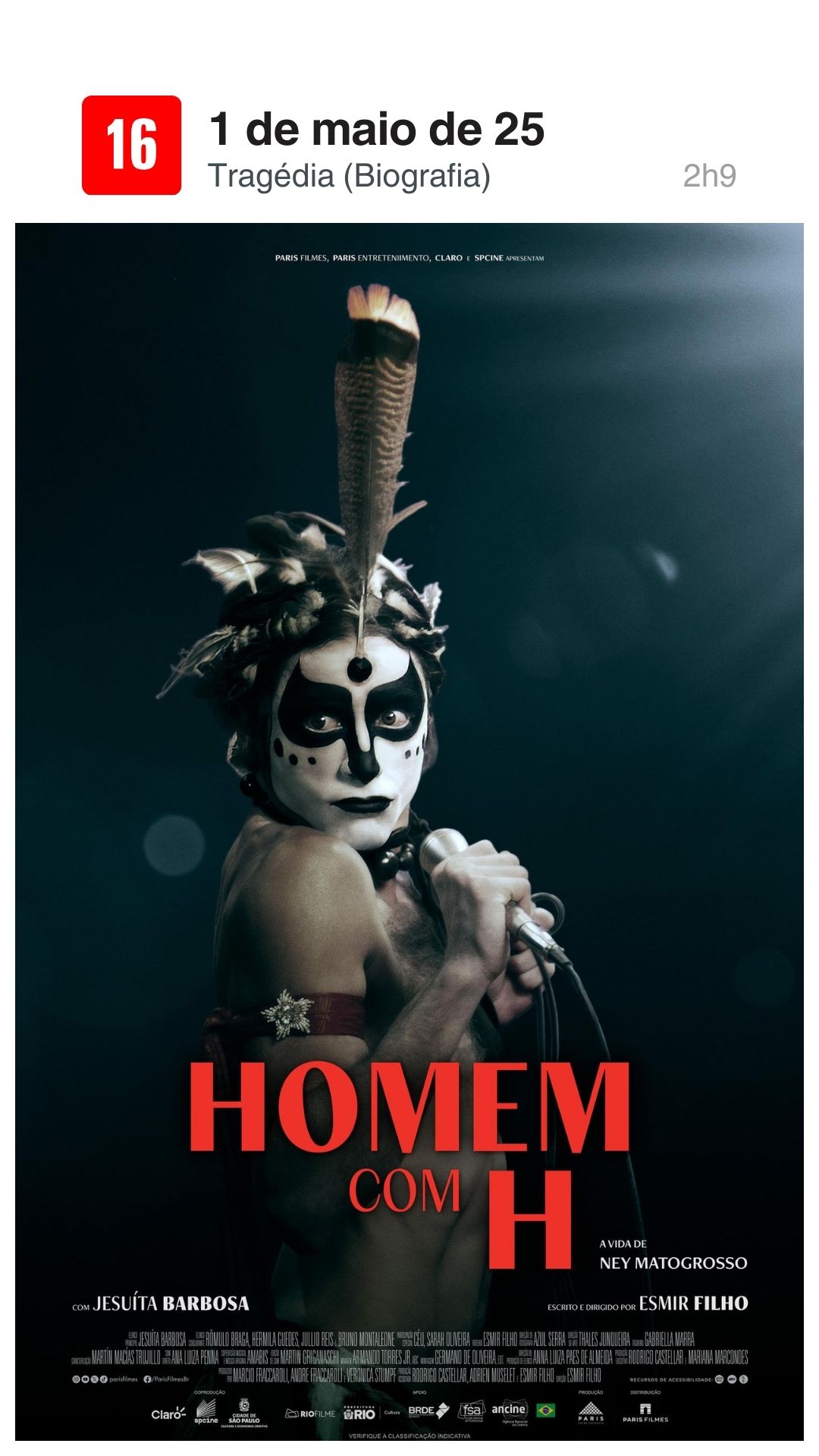 Homem Com H - 1 de maio de 25